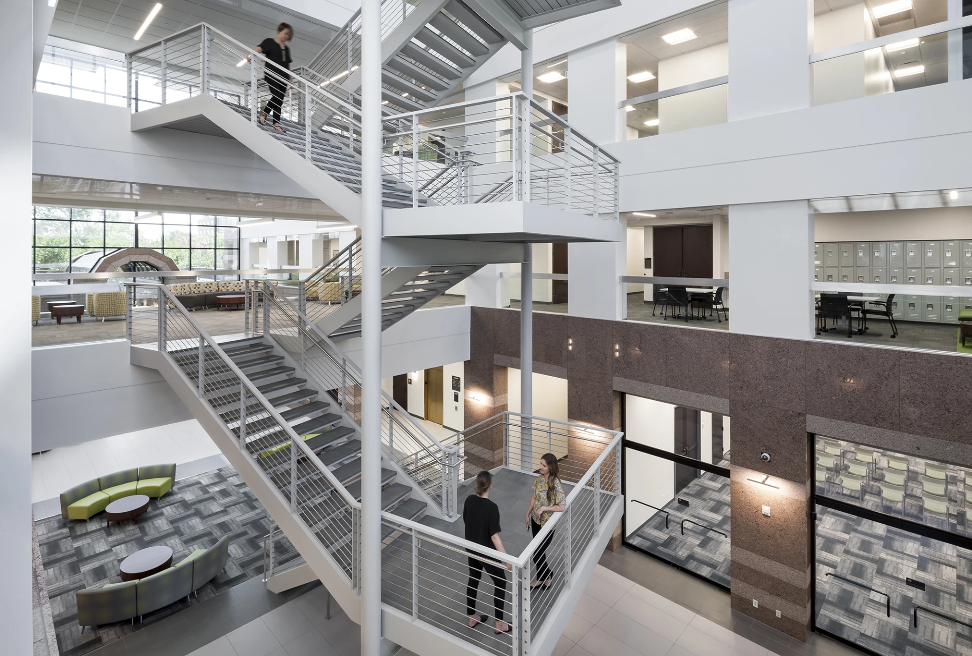 Baylor - Atrium Stairs