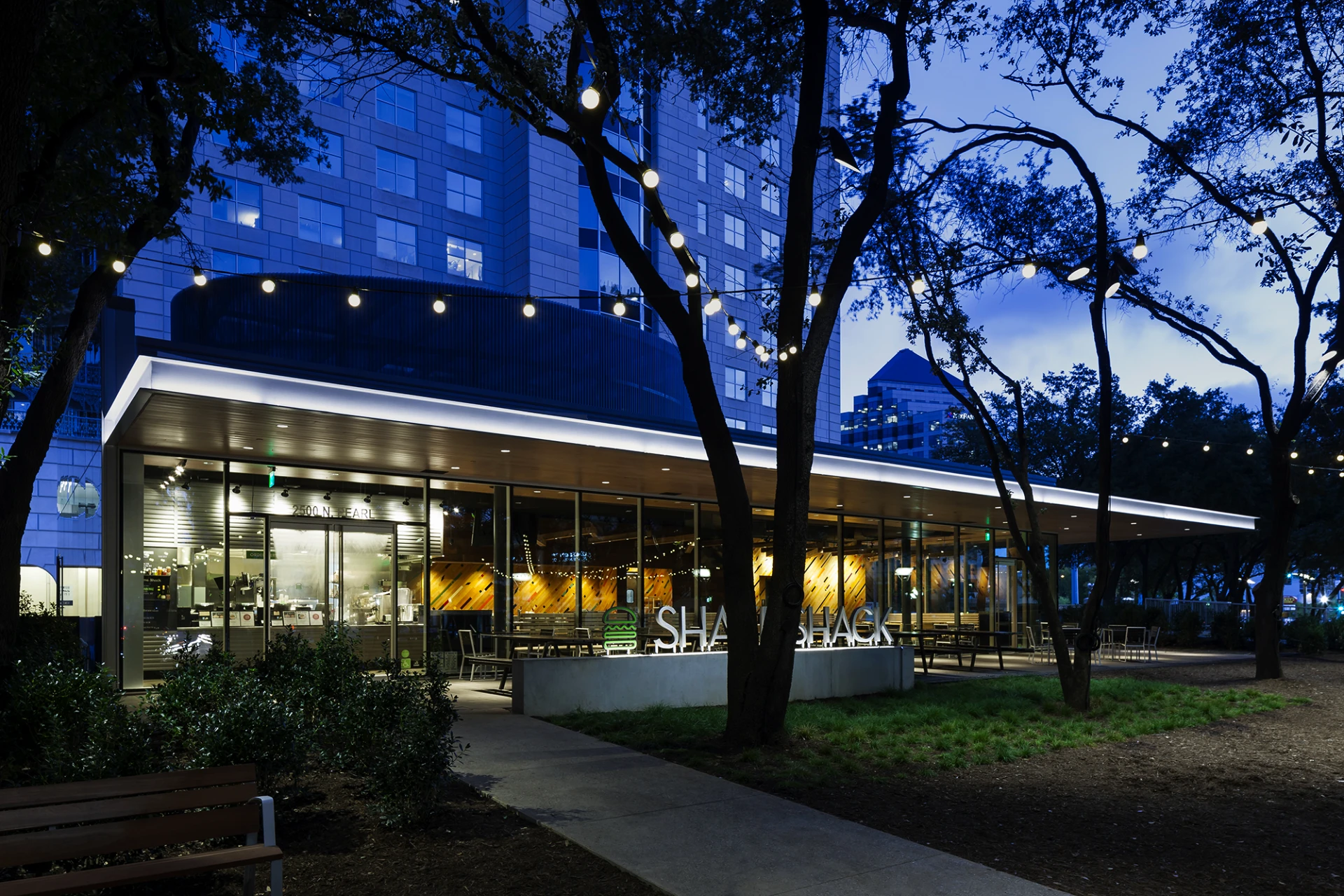 Shake Shack - Entry Night Shot