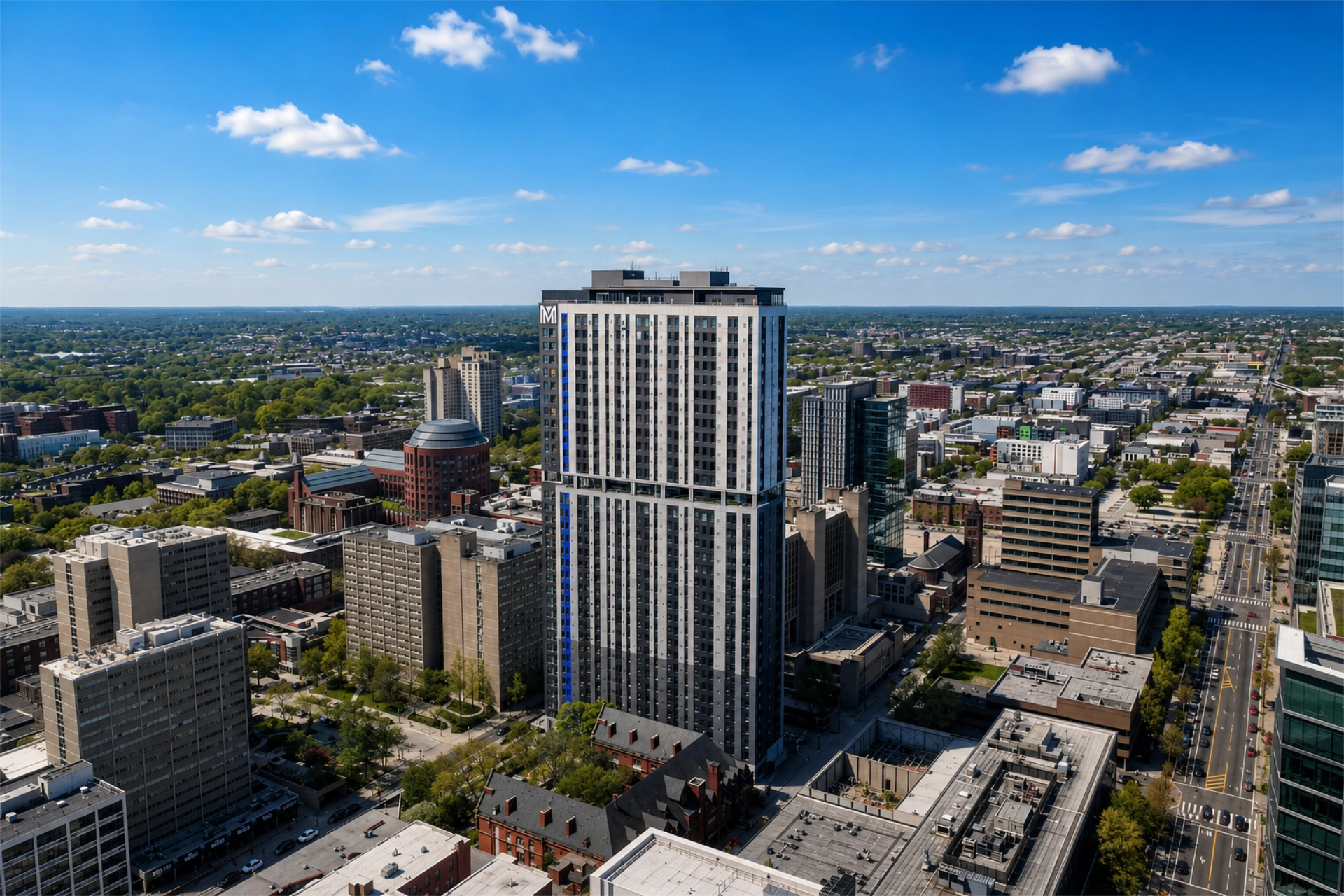 The Mark - Aerial View